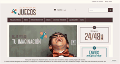 Desktop Screenshot of elalmacendejuegos.com